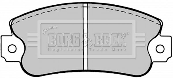 BORG & BECK Jarrupala, levyjarru BBP1093